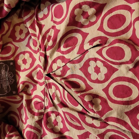 Girl's plaid lined pea coat - Picture 5 of 6